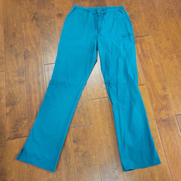 2 FOR 1 WOMENS CHEROKEE SCRUB PANTS-TALL- 2 PAIRS ONE PRICE- TALL SCRUBS - Picture 4 of 5